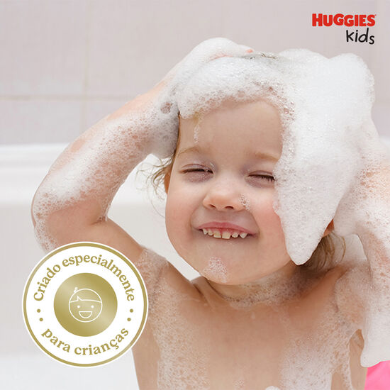 Shampoo Huggies Kids Cachinhos Poderosos - 360ml